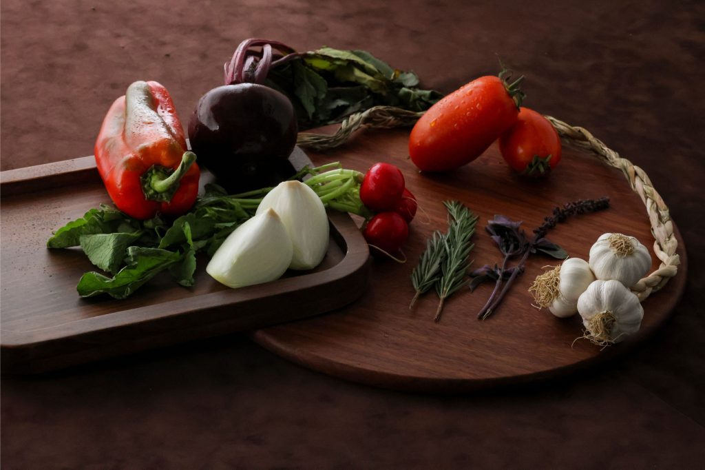 Vegetales frescos son esenciales en las pizzas de Terra Nostra pizzeria gourmet en guatemala