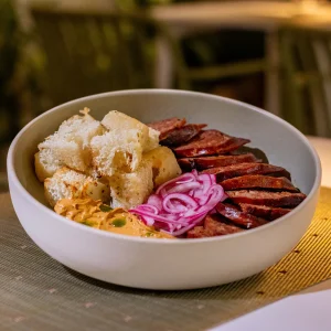 Chorizos al ron Terra Nostra